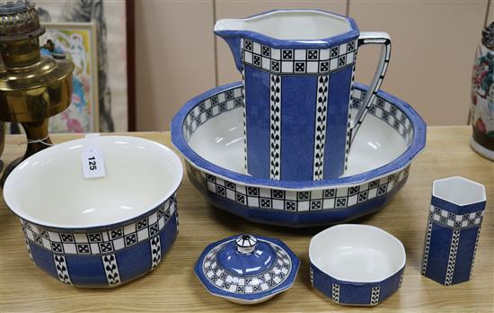 A Royal Doulton Virginia wash set basin diameter 41cm